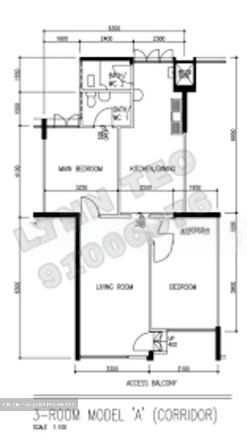Blk 113 Tampines Street 11 (Tampines), HDB 3 Rooms #469271381